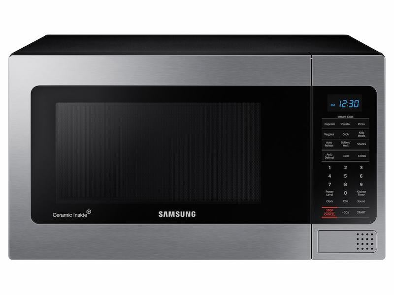 SAMSUNG 1.1 cu. ft Countertop Microwave with Grilling Element in Stainless Steel -  (MG11H2020CT)