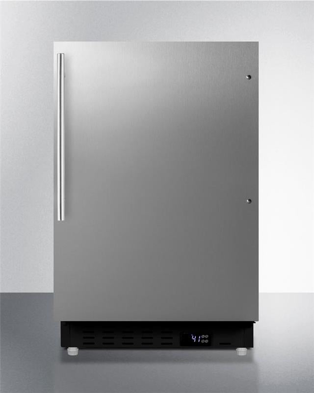 SUMMIT 20" Wide Built-In All-Refrigerator, ADA Compliant - Other (ALR47BSSHV)