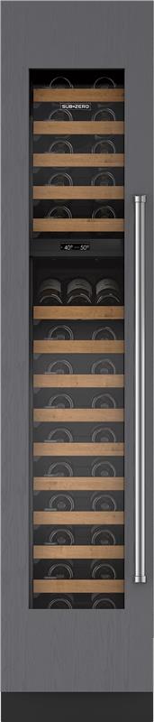 Sub-Zero Legacy Model - 18" Designer Wine Storage - Left Hinge - Panel Ready (IW18LH)