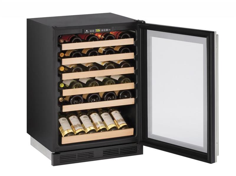 U-LINE DISPLAY 24" Wine Captain (R) Model Stainless Frame Field Reversible Door - (1224WCS00A)
