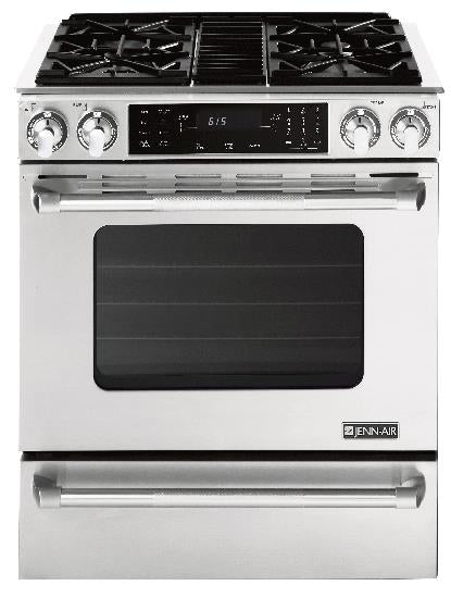JENNAIR DISPLAY Slide-In Gas Range with Convection, 30" -  (JGS8860BDP)