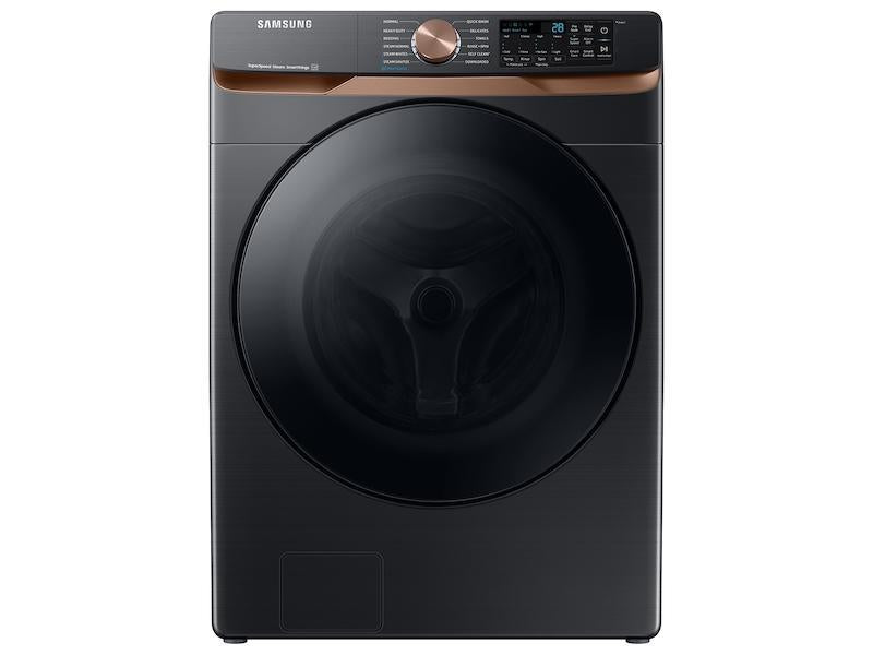 SAMSUNG 5.0 cu. ft. Extra Large Capacity Smart Front Load Washer with Super Speed Wash and Steam in Brushed Black -  (WF50BG8300AV)