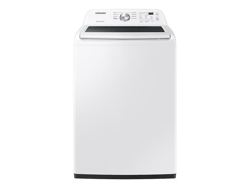 SAMSUNG 4.4 cu. ft. Top Load Washer with ActiveWave(TM) Agitator and Soft-Close Lid in White -  (WA44A3205AW)