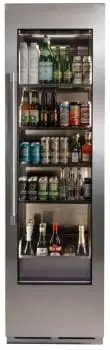 Perlick 24" Column Beverage, Single Zone, Glass Overlay Ready, Hinged Right - Other (CR24B24RL)