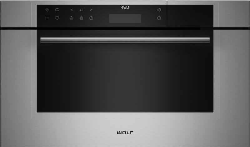 WOLF WOLF OVEN CONVECTION STEAM 30" TUBULAR HNDL - Stainless (CSO30TMSTH)