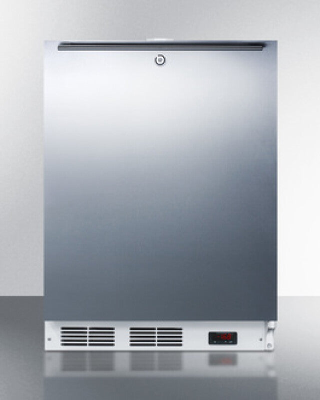 SUMMIT 24" Wide Built-In All-Freezer, ADA Compliant -  (ACF48WSSHHADA)