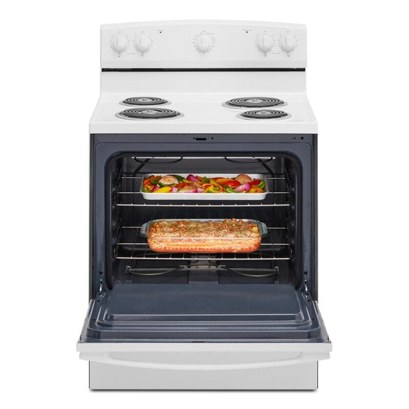 AMANA Amana(R) 30-inch Electric Range with Easy-Clean Glass Door -  (ACR4203MNW)