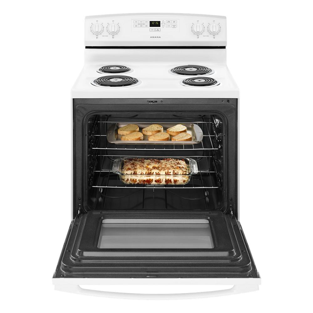 AMANA Amana® Electric Range with Bake Assist Temps - White (ACR4303MFW)