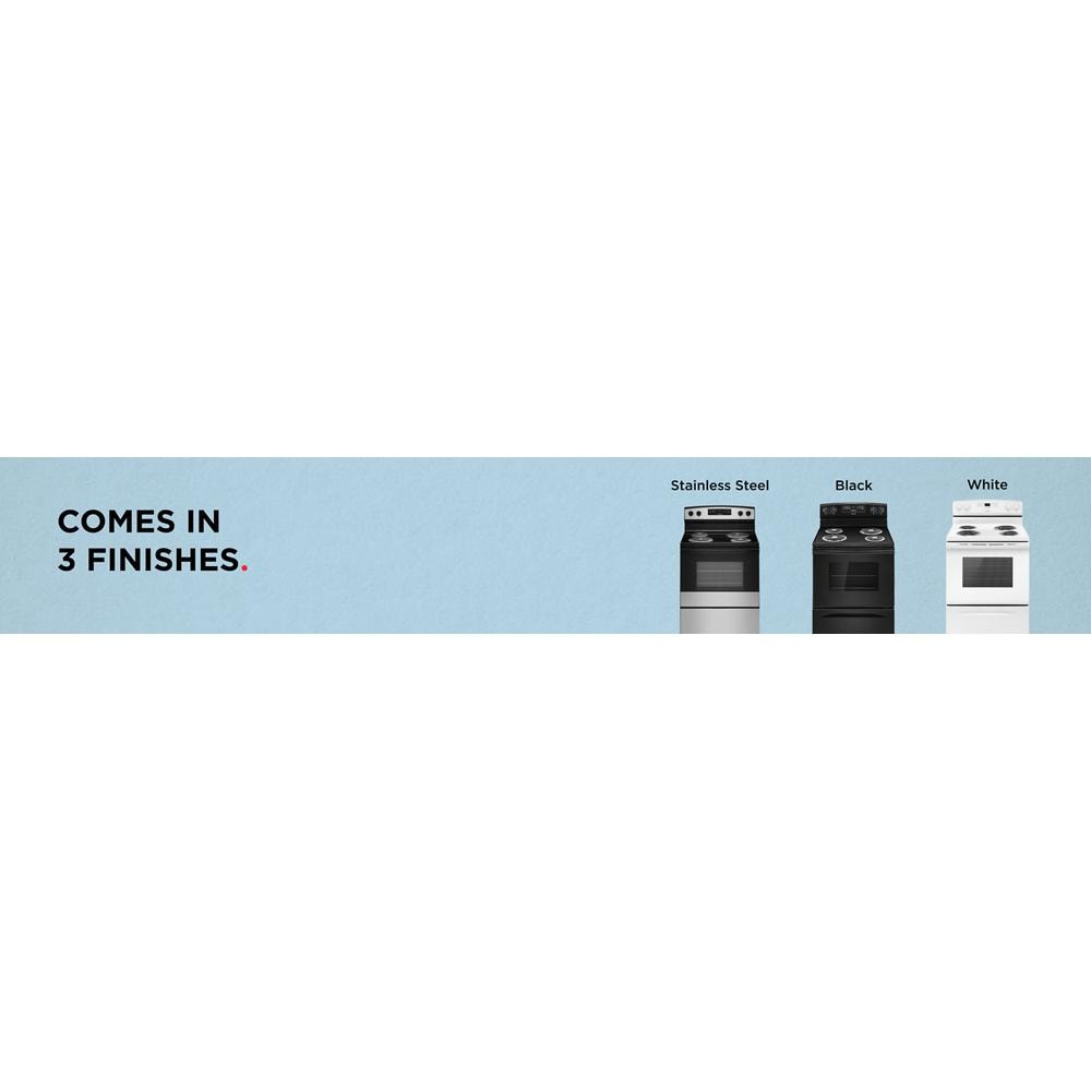 AMANA 30-inch Electric Range with Bake Assist Temps - White (ACR4303MFW)