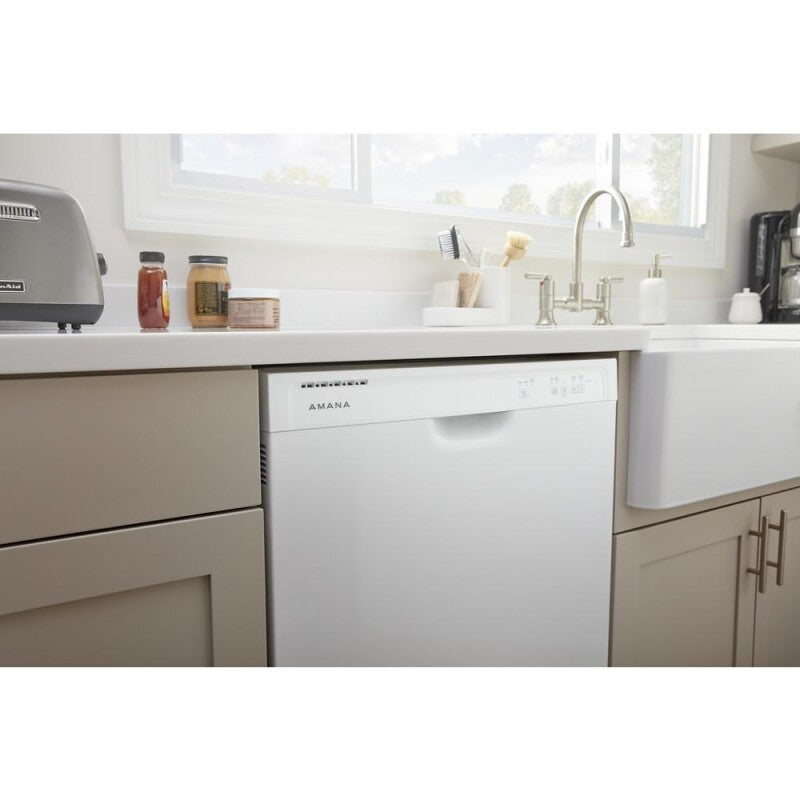 AMANA Dishwasher with Triple Filter Wash System - White (ADB1400AMW)