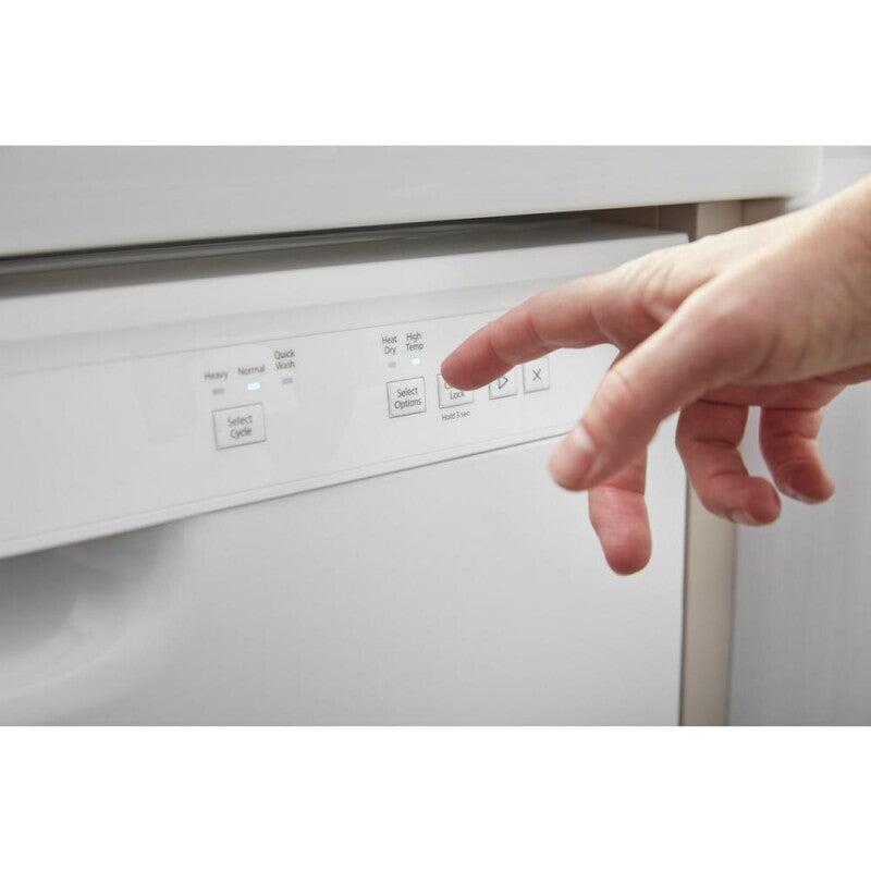 AMANA Dishwasher with Triple Filter Wash System - White (ADB1400AMW)