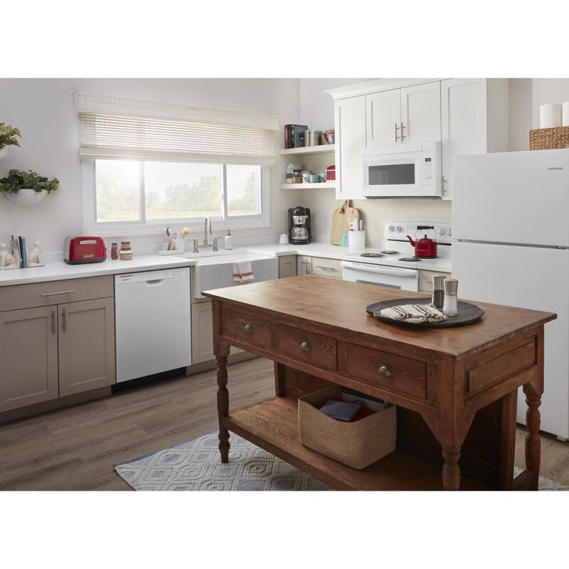 AMANA Dishwasher with Triple Filter Wash System - White (ADB1400AMW)