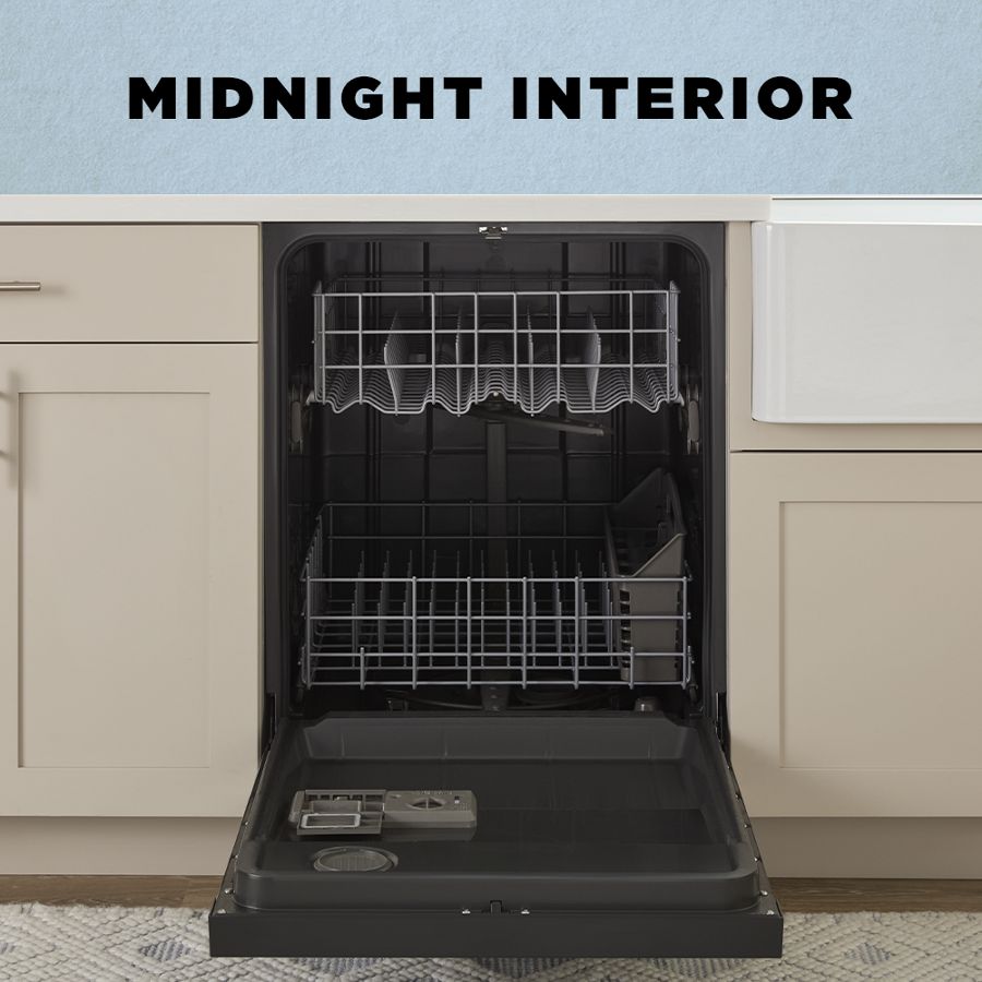 AMANA AMANA D/W E-Star w/ MIDNIGHT INTERIOR - White (ADFS2524RW)