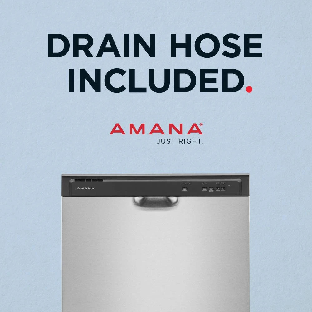 AMANA Dishwasher with Midnight Interior - White (ADFS2524RW)