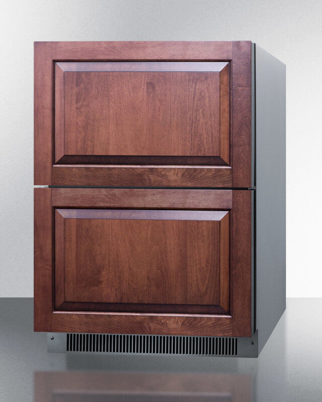 Summit 24" Wide 2-Drawer All-Refrigerator, ADA Compliant (Panels Not Included) - Panel Ready (ADRD24PNR)