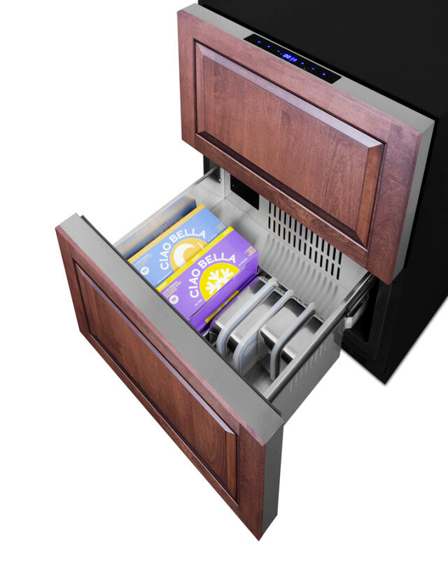 SUMMIT 24" Wide 2-Drawer Refrigerator-Freezer, ADA Compliant - Other (ADRF244)