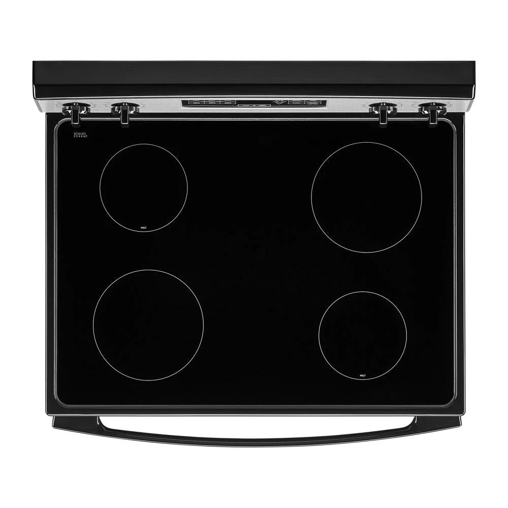 AMANA 30-inch Electric Range with Extra-Large Oven Window - Stainless Steel (AER6303MMS)