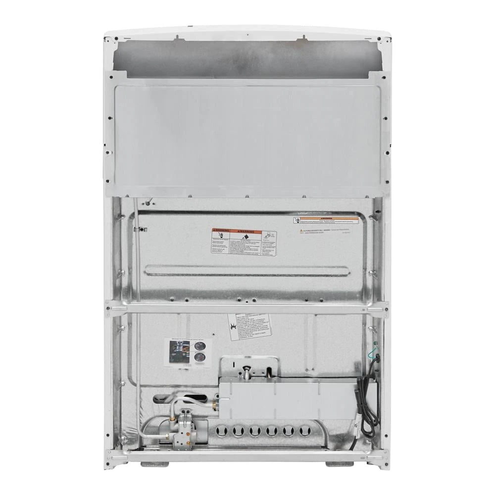 AMANA 30-inch Gas Range with Easy-Clean Glass Door - White (AGR4203MNW)