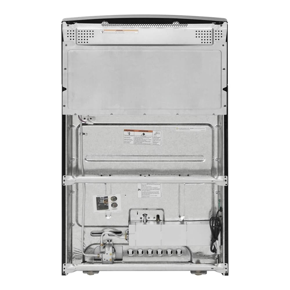 AMANA 30-inch Gas Range with Bake Assist Temps - Black (AGR6303MMB)