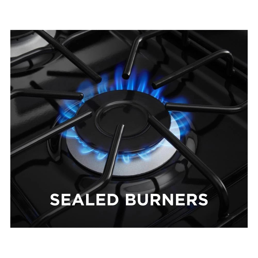 AMANA 30-inch Gas Range with Bake Assist Temps - Stainless Steel (AGR6303MMS)