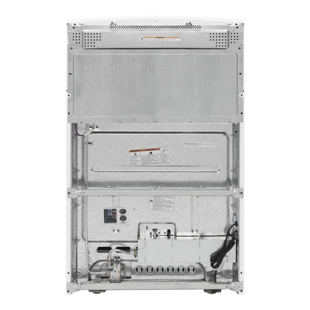 AMANA 30-inch Gas Range with Bake Assist Temps - White (AGR6303MMW)