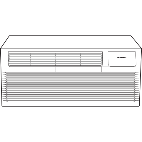 HOTPOINT HOTPOINT HEATPUMP/COOL A/C 230V - White (AH11H12D3B)