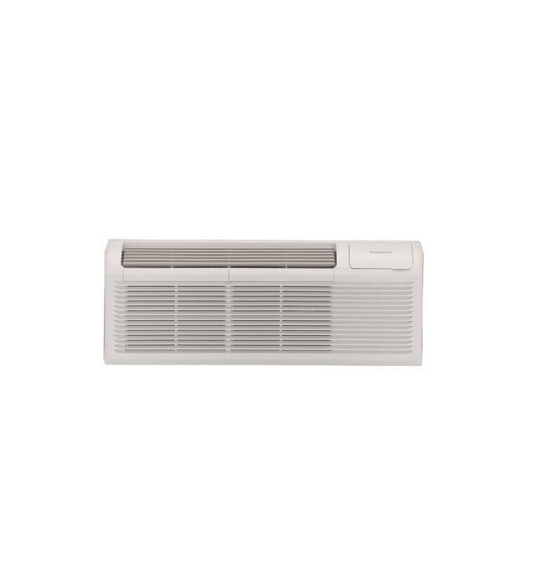 HOTPOINT PTAC Heat Pump Unit with Electric Heat Backup 12,000 BTU, 20 amps, 230/208 Volt - White (AH11H12D3B)