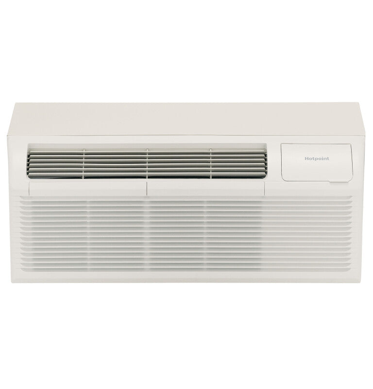 HOTPOINT PTAC Heat Pump Unit with Electric Heat Backup 12,000 BTU, 20 amps, 230/208 Volt - White (AH11H12D3B)
