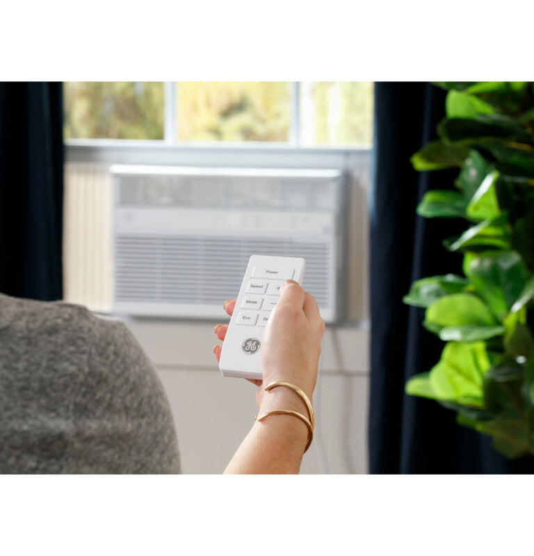 GE 14,000 BTU Smart Electronic Window Air Conditioner for Large Rooms up to 700 sq. ft. - White (AHEK14AC)