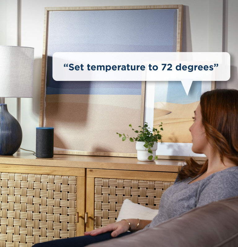 GE 14,000 BTU Smart Electronic Window Air Conditioner for Large Rooms up to 700 sq. ft. - White (AHEK14AC)