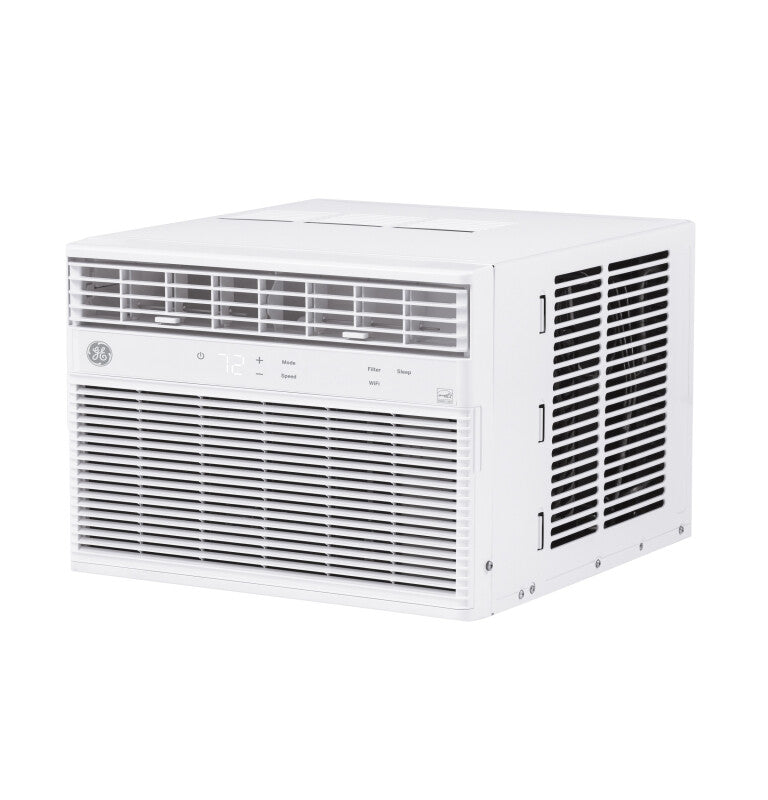 GE 14,000 BTU Smart Electronic Window Air Conditioner for Large Rooms up to 700 sq. ft. - White (AHEK14AC)
