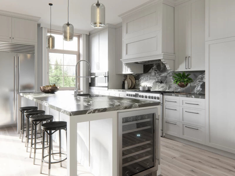 Zephyr 36" Monsoon II Insert - Stainless Steel (AK9334BS)