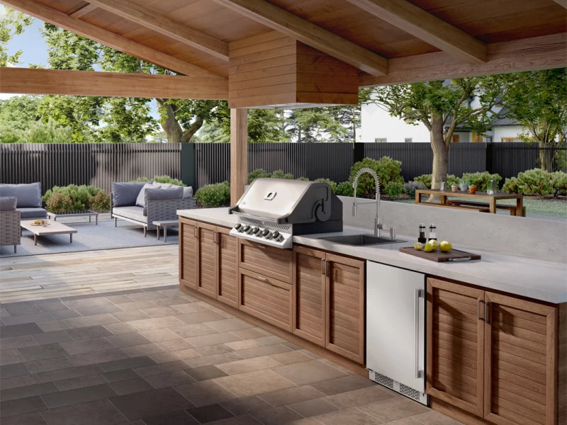 ZEPHYR 48" Spruce Insert Outdoor - Stainless Steel (AK9846BS)