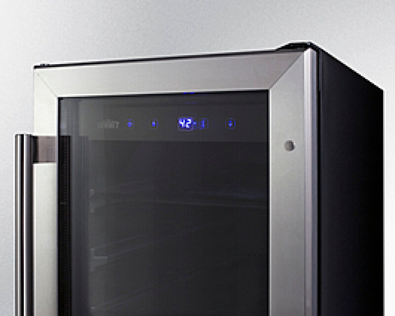 SUMMIT 15" Wide Built-In Beverage Center, ADA Compliant - Black (ALBV15)