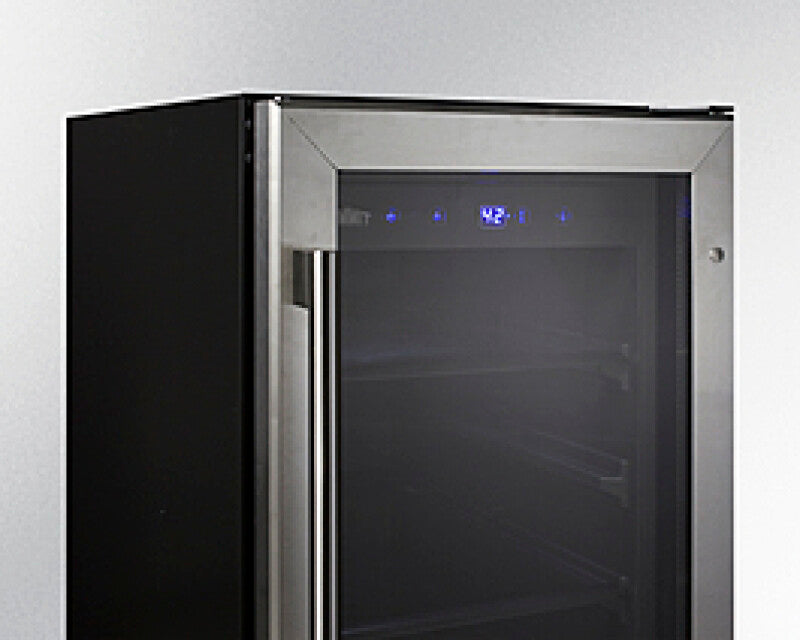 SUMMIT 15" Wide Built-In Beverage Center, ADA Compliant - Black (ALBV15)
