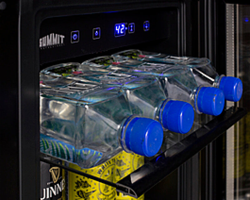 SUMMIT 15" Wide Built-In Beverage Center, ADA Compliant - Black (ALBV15)