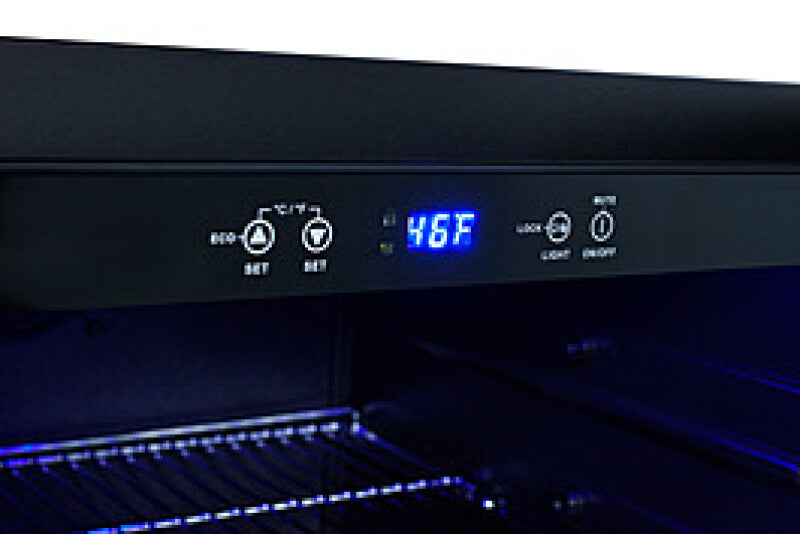 Summit 24" Wide Built-In Beverage Cooler, ADA Compliant - Glass/Panel-Ready Frame (ALBV2466PNR)