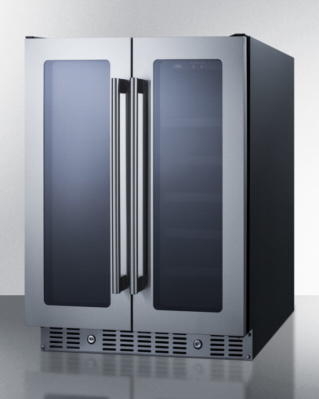 Summit 24" Built-In Wine/Beverage Center, ADA Compliant - Black (ALFD24WBV)