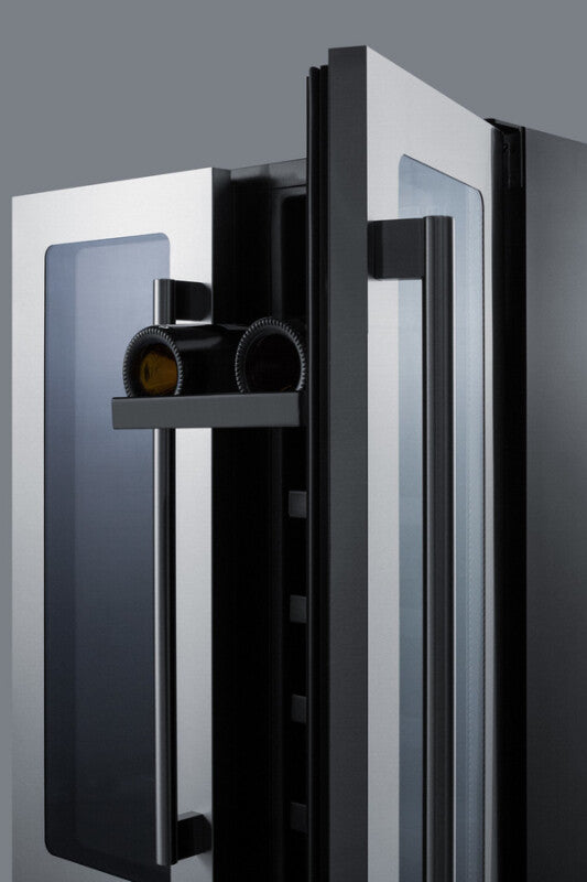 Summit 24" Built-In Wine/Beverage Center, ADA Compliant - Black (ALFD24WBV)