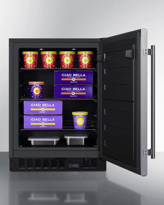 SUMMIT 24" Wide Built-In All-Freezer, ADA Compliant - Other (ALFZ53)