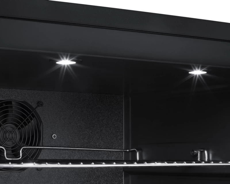 SUMMIT 24" Wide Built-In All-Freezer, ADA Compliant - Stainless Steel/Black (ALFZ53)