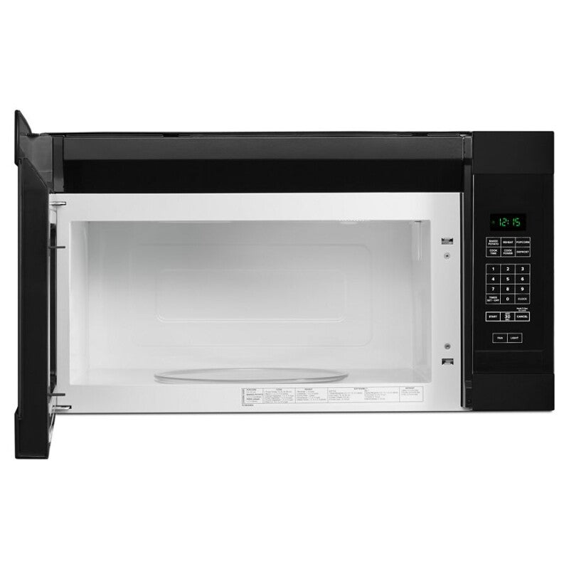 AMANA 1.6 Cu. Ft. Over-the-Range Microwave with Add 0:30 Seconds - Black -  (AMV2307PFB)