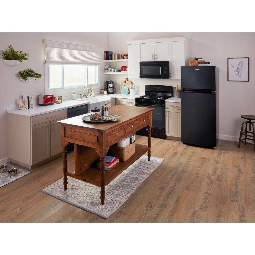 Amana 1.6 Cu. Ft. AOver-the-Range Microwave with Add 0:30 Seconds - Black (AMV2307PFB)