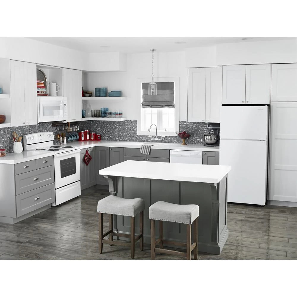 AMANA 1.6 Cu. Ft. Over-the-Range Microwave with Add 0:30 Seconds - White (AMV2307PFW)