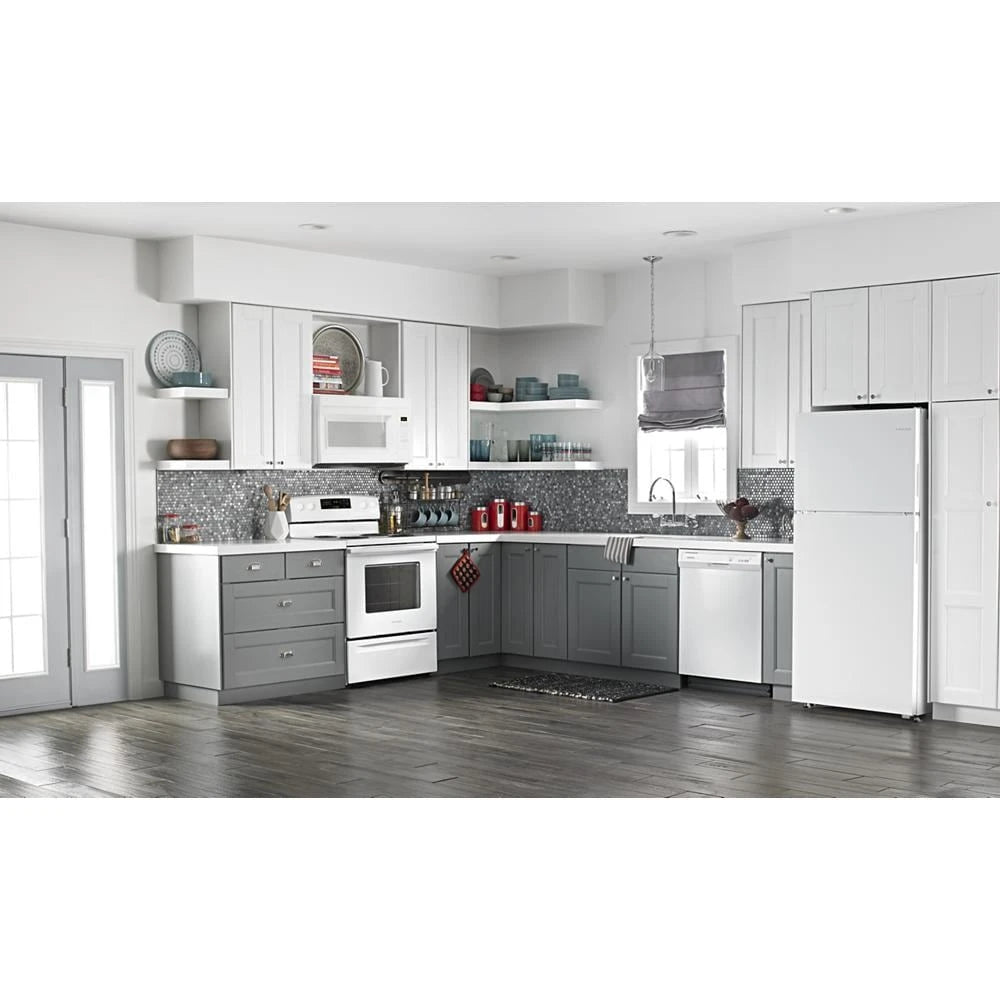 AMANA 1.6 Cu. Ft. Over-the-Range Microwave with Add 0:30 Seconds - White (AMV2307PFW)