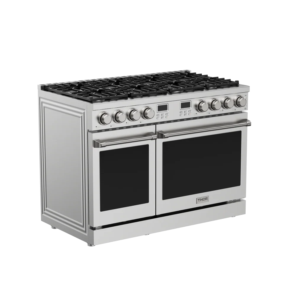 Thor Kitchen 48 Inch Gas Range Contemporary Professional - Stainless Steel (ARG48)