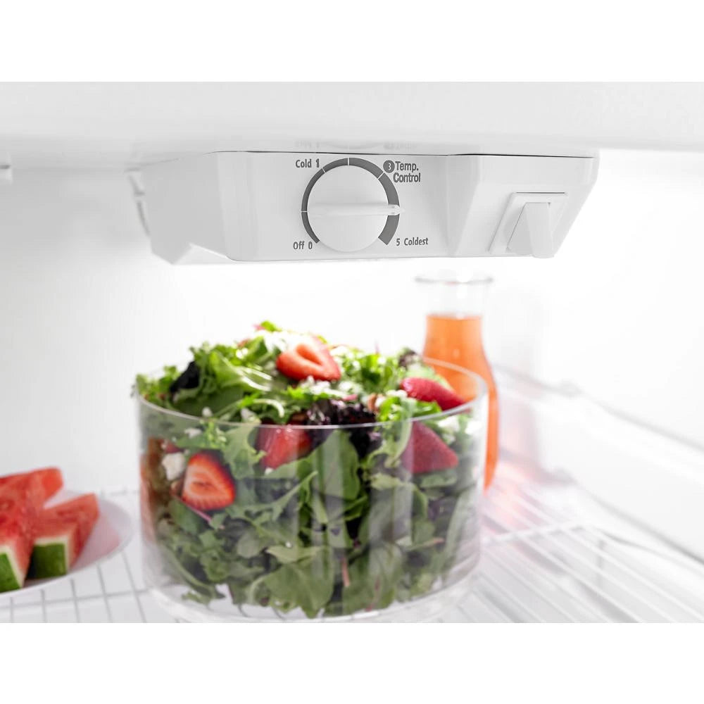 AMANA 28-Inch 28-inch Top-Freezer Refrigerator with Dairy Bin - White (ART104TFDW)