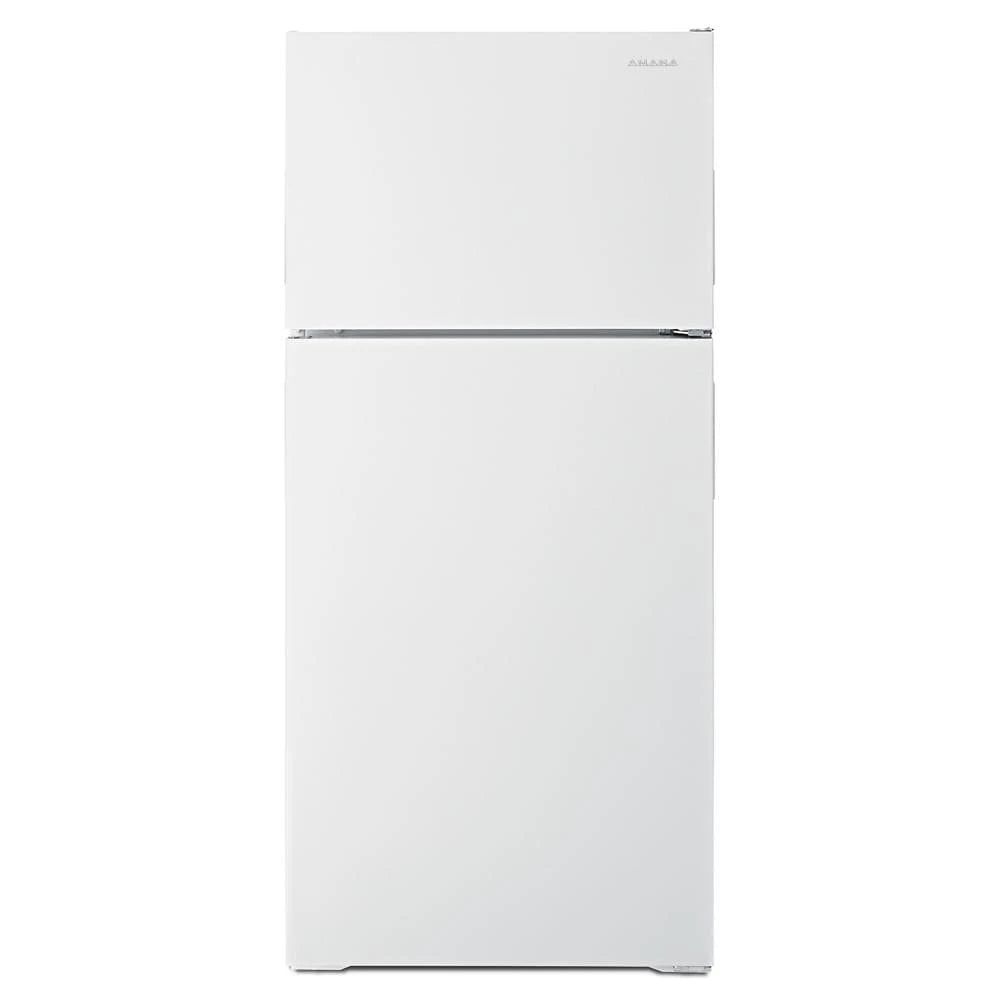 AMANA 28-Inch 28-inch Top-Freezer Refrigerator with Dairy Bin - White (ART104TFDW)