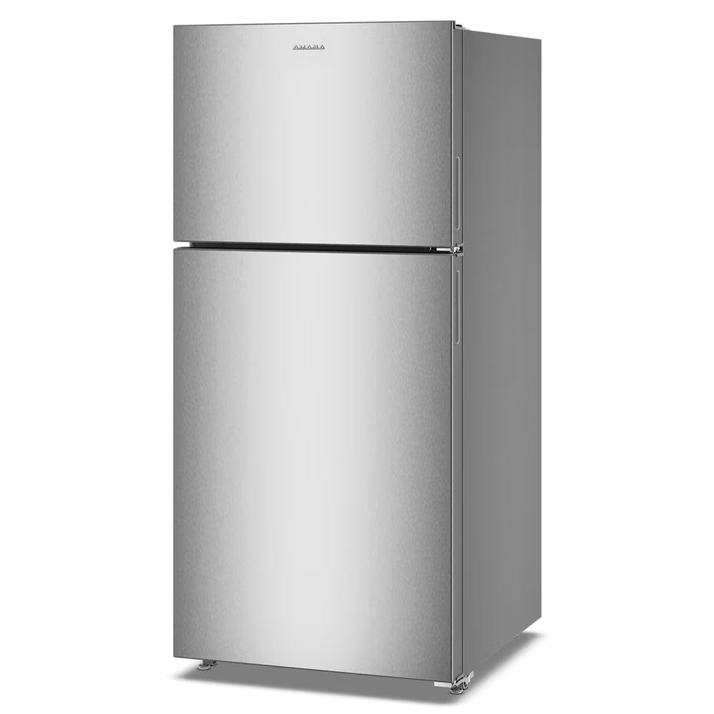 AMANA 30-Inch Wide Garage Ready Top-Freezer Refrigerator?19 Cu. Ft. - Fingerprint-Resistant Stainless Finish (ARTX2419SZ)