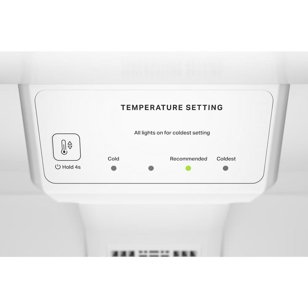 AMANA 30-Inch Wide Garage Ready Top-Freezer Refrigerator?19 Cu. Ft. - Fingerprint-Resistant Stainless Finish (ARTX2419SZ)